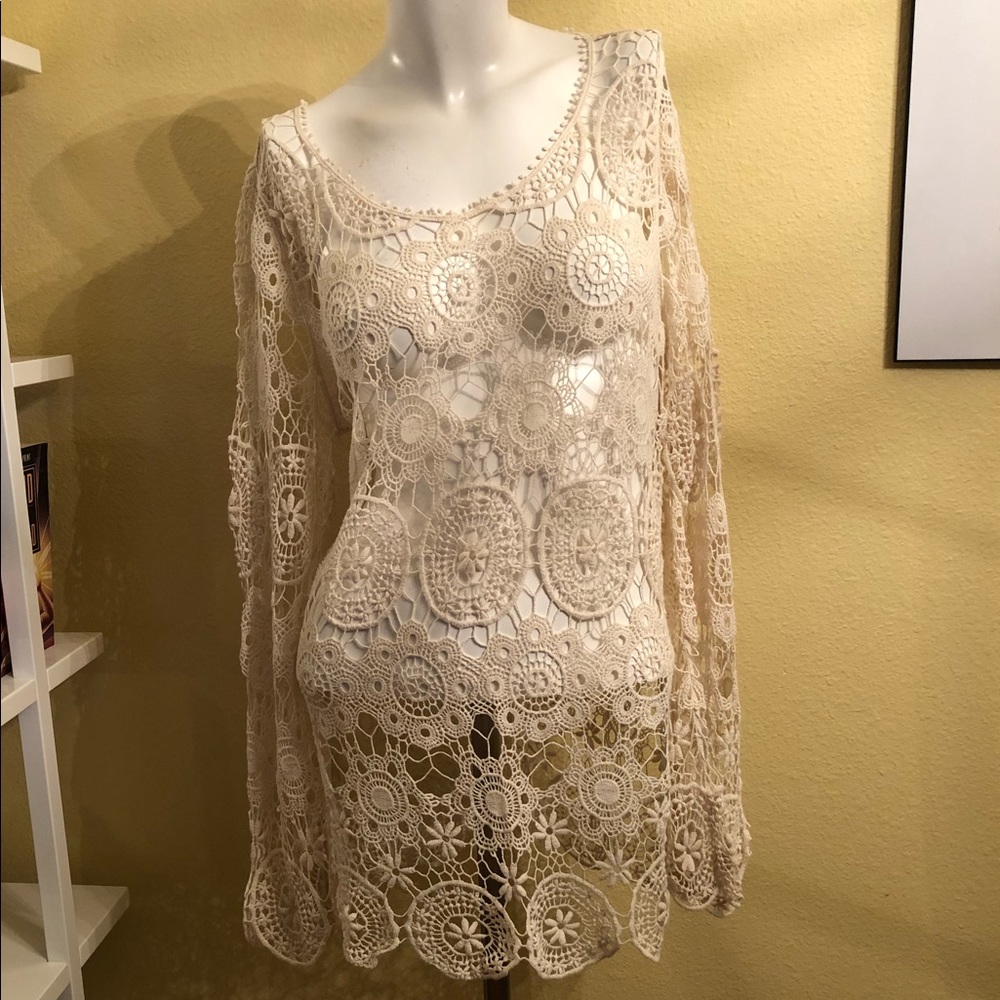 Zara Crochet Tunic